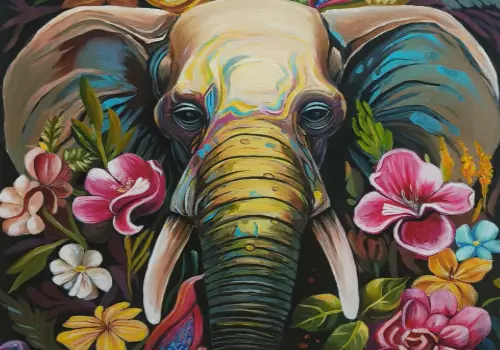 Portrait by Simron